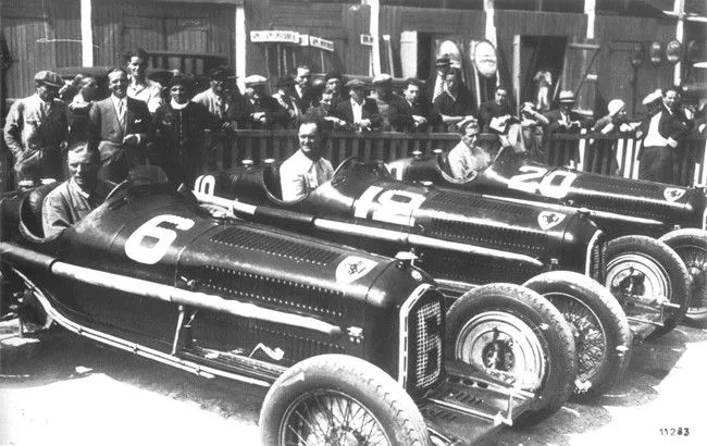 Alfa Romeo's racing division 1920s
