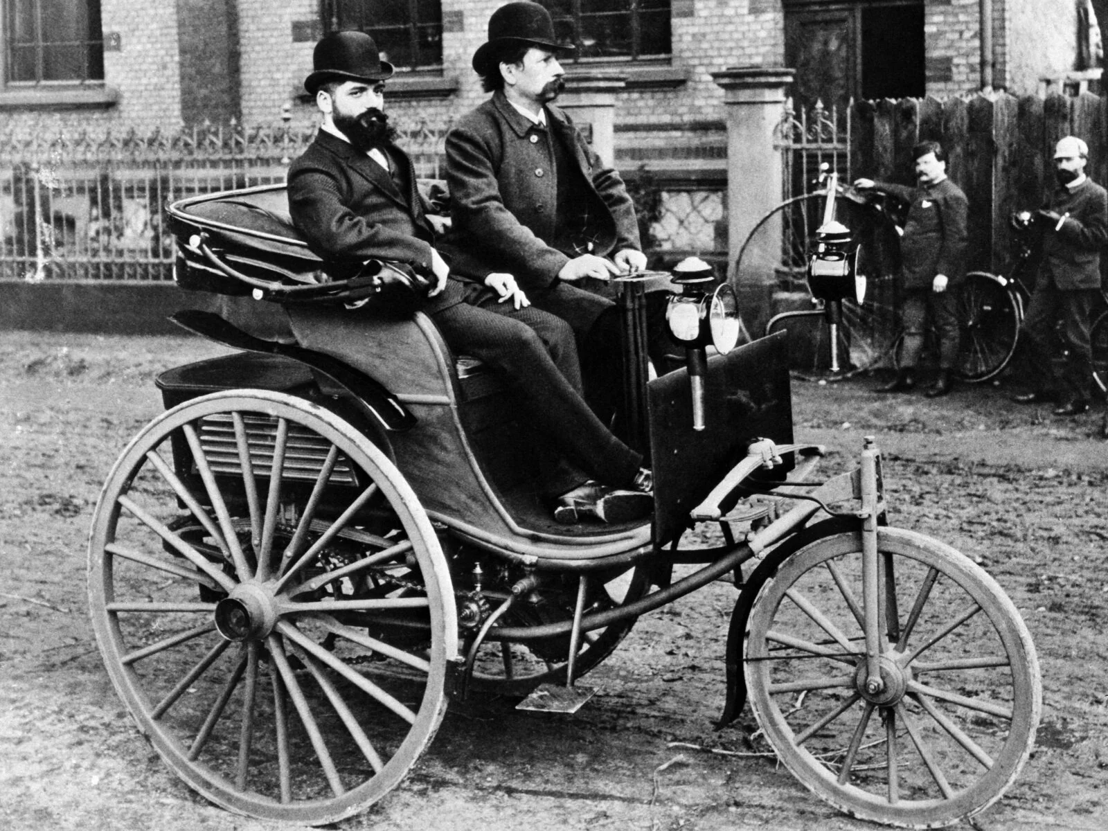Carl Benz first journey with car