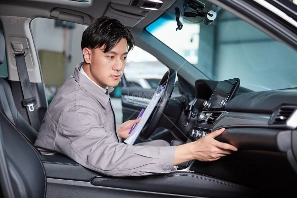Car interior inspection